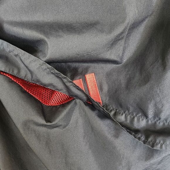 Vintage Y2K Adidas Mens Pullover Windbreaker Hoodie Size Medium - Picture 7 of 9